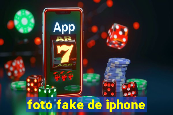 foto fake de iphone